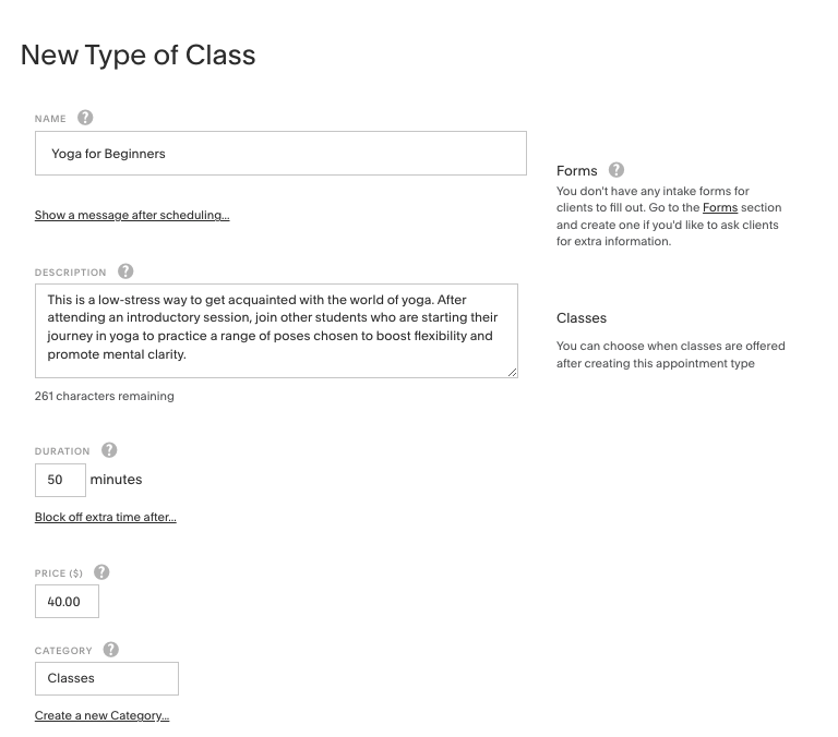 Using Acuity Scheduling for your yoga or Pilates studio – Acuity